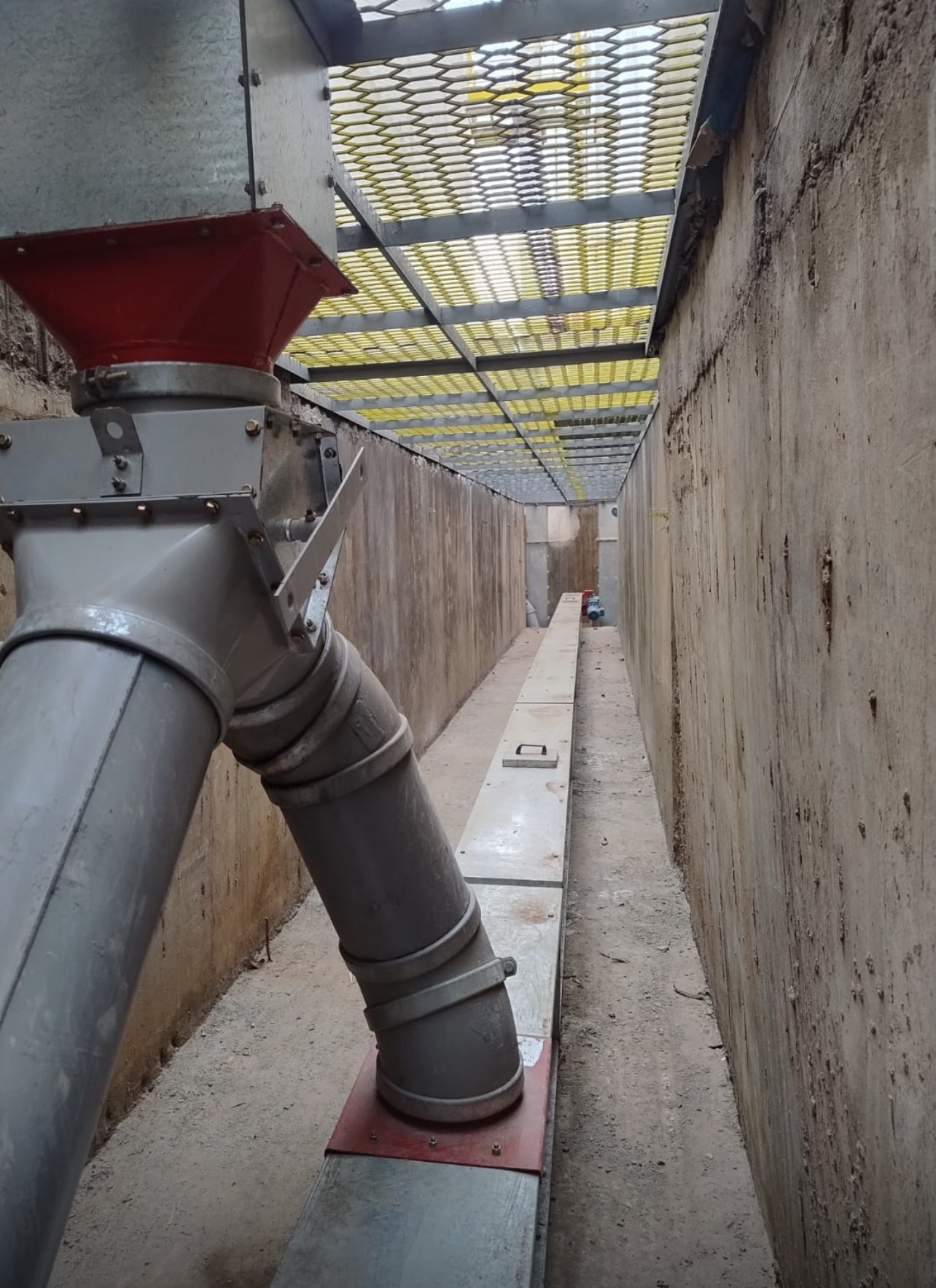 Transportador Corrente Redler Horizontal Tromink